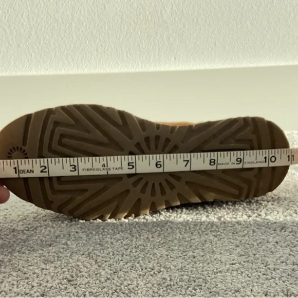 UGG Tan Suede Ankle Boots - Picture 15 of 15